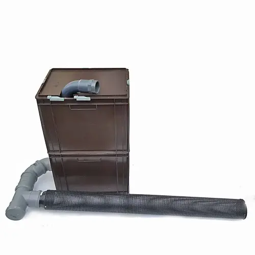 Pumpenschacht, Pi 62 Basis mit Vorfilter, 100 fein