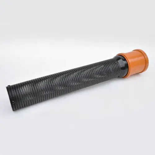 Saug-Vorfilter, fein, mit Tülle 110 mm | 100 cm lang