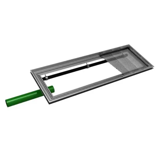 Sediment-Falle, Edelstahl natur gebeizt