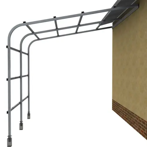 Artikelbild des Artikels “Pergola 3 x 3 m 80°, Alu blank “