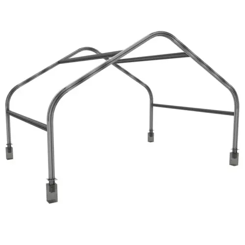 Artikelbild des Artikels “Tunnelbogen 60°, Aluminium blank, Sträucher Grundfeld “