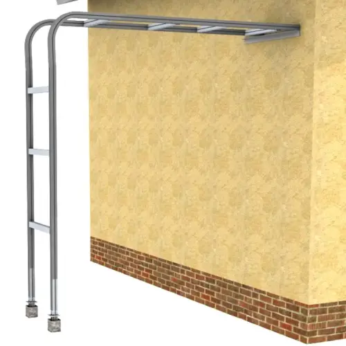 Artikelbild des Artikels “Anlehn-Rosenbogen 90° AB-2-60, Alu blank “