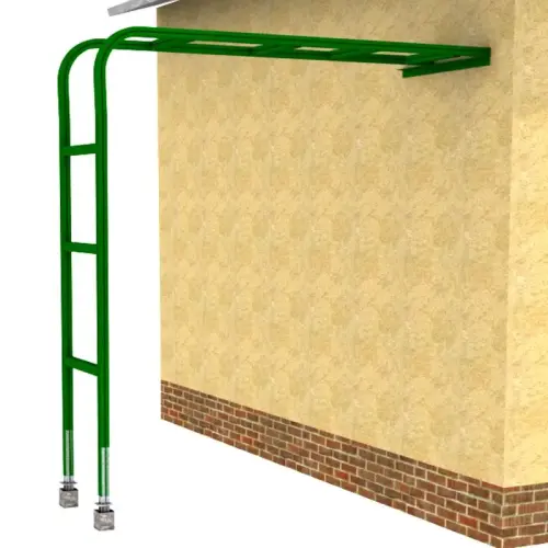 Artikelbild des Artikels “Anlehn-Rosenbogen 90° AB-2-60, pulverbeschichtet “