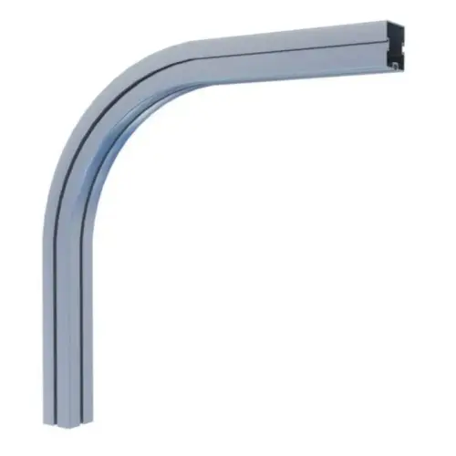 Artikelbild des Artikels “Aluprofil Bogen 90°, 50 x 50 mm, 3-Nut, Schenkel je 50 cm “