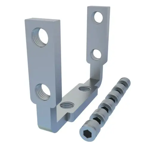 Artikelbild des Artikels “Aluprofil Doppel-Verbindungswinkel, 90°, 4 Stück “