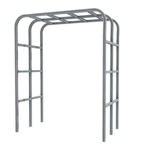 Artikelbild des Artikels “Rosentunnel RT 3-115, 200 cm breit, Alu blank “