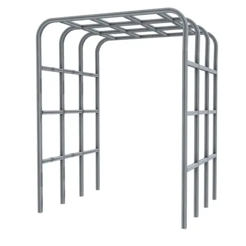 Artikelbild des Artikels “Rosentunnel RT 4-170, 200 cm breit, Alu blank “