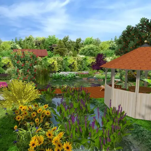 Artikelbild des Artikels “Schwimmteich 50 m³, preiswerte Bauweise mit Teichfolie Premium Grün, 1,0mm“