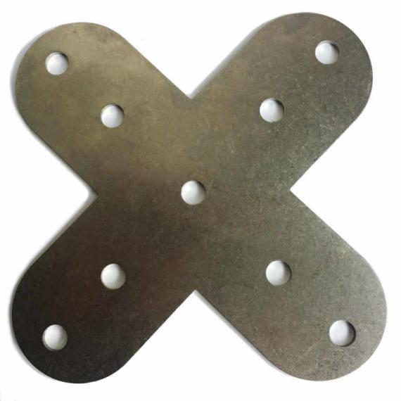 9-Loch Verbindungsplatte 