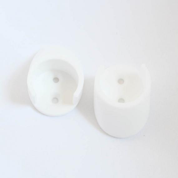 Aluprofil Rohrlager für Ø 25 mm, 10 Stück 