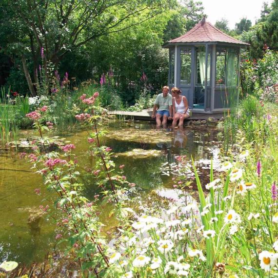 Naturteich "Klein-Biotop", bessere Bauweise 