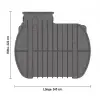 Artikelbild 2 des Artikels “Zisterne Rundtank, 5.000 Liter “