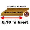 Artikelbild 2 des Artikels “Teichfolie, NaturaGart-EPDM Kautschuk, 1,52 mm dick, 4,55 m breit “