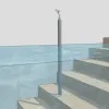 Artikelbild 2 des Artikels “Handlaufstütze auf Teichtreppe “