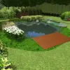 Artikelbild 3 des Artikels “Koi-Teich, preiswerte Bauweise mit Teichfolie Standard+, 1,0mm, schwarz“