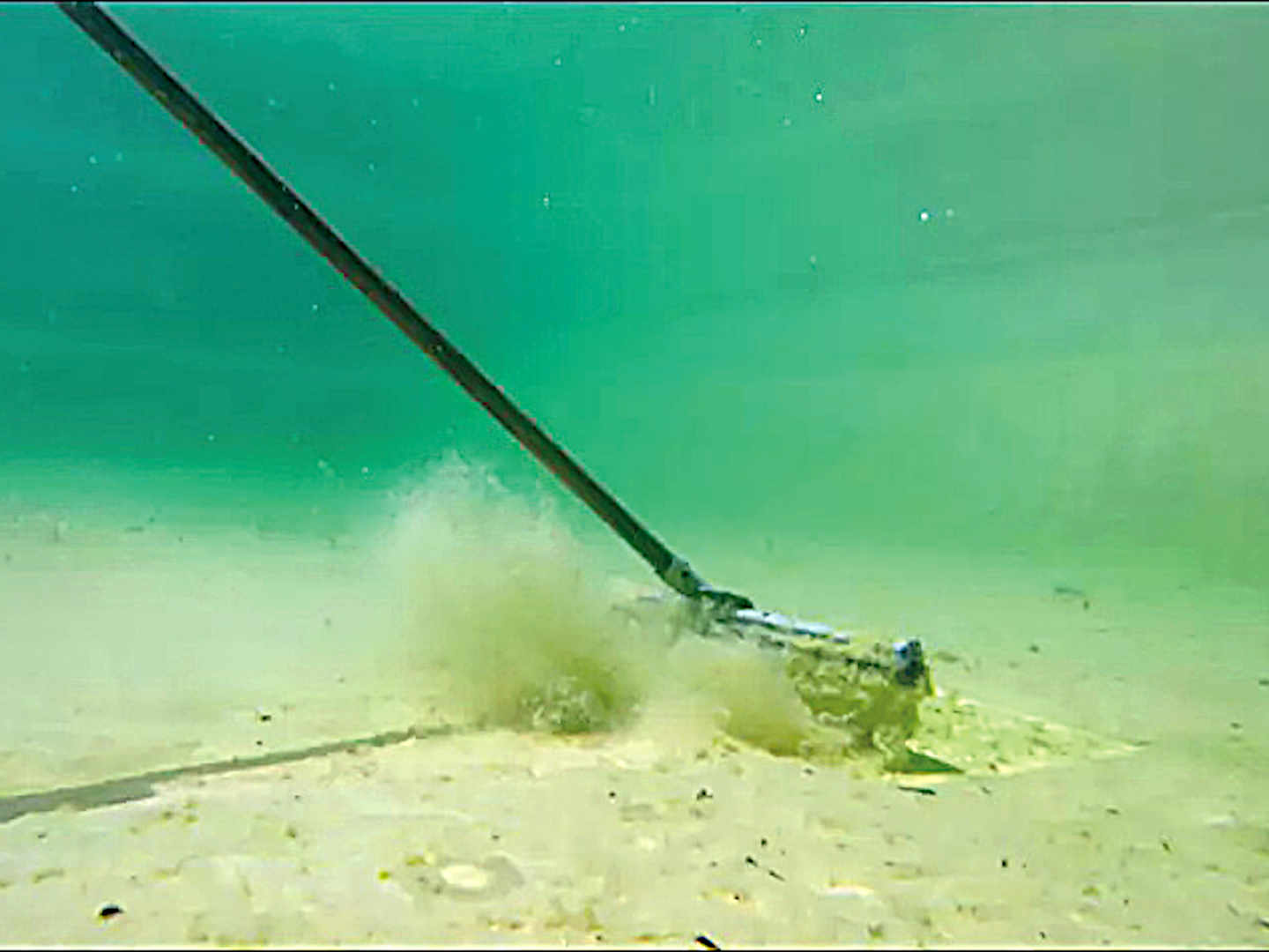 Sediment am Teichboden - Dünger für Algen