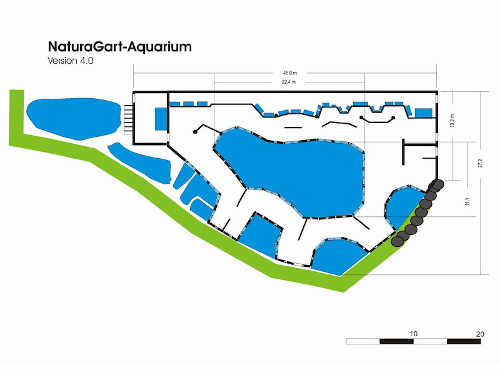 Neue Baustelle: Gartenteich-Aquarium