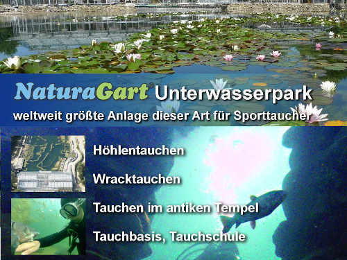 Der NaturaGart-Unterwasserpark