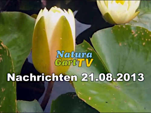 NaturaGart Nachrichten vom 21. August 2013, neue Videos.