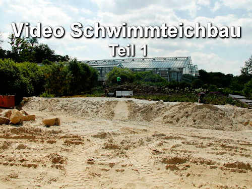 Schwimmteich-Bau I - vom Plan bis zur Teichfolie