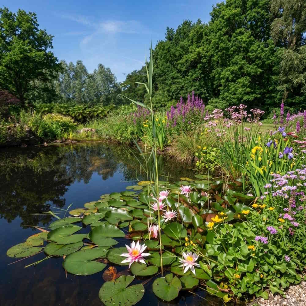 Artikelbild 1 des Artikels “Naturteich "Seerose", preiswerte Bauweise “