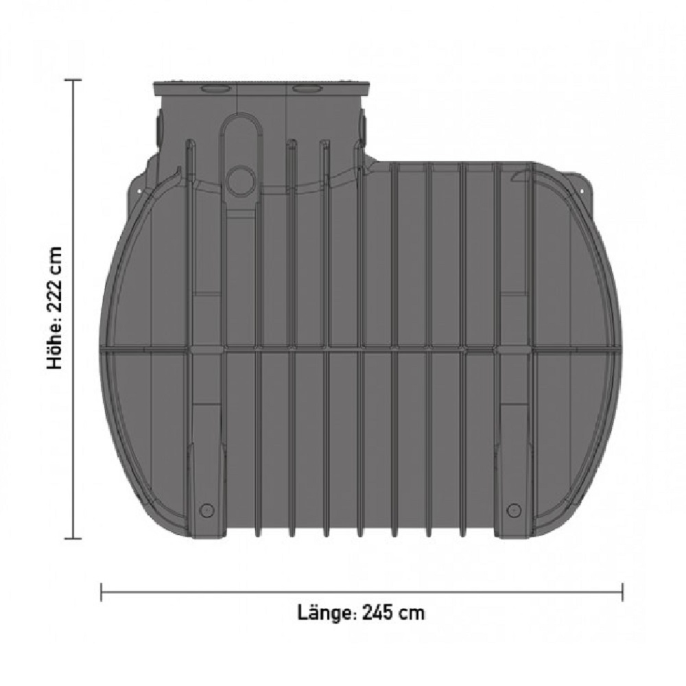 Artikelbild 2 des Artikels “Zisterne Rundtank, 5.000 Liter “