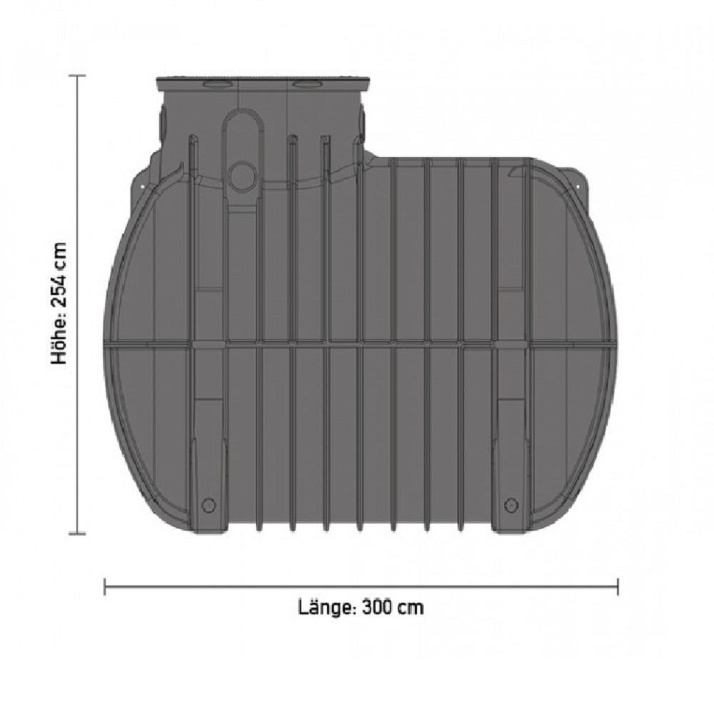 Artikelbild 2 des Artikels “Zisterne Rundtank, 10.000 Liter “