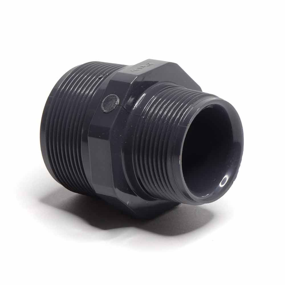 Artikelbild 2 des Artikels “Reduzier-Nippel 2" AG x 1,5" AG mit Achtkant “