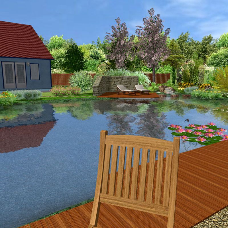 Artikelbild 2 des Artikels “Schwimmteich 300 m³, preiswerte Bauweise “