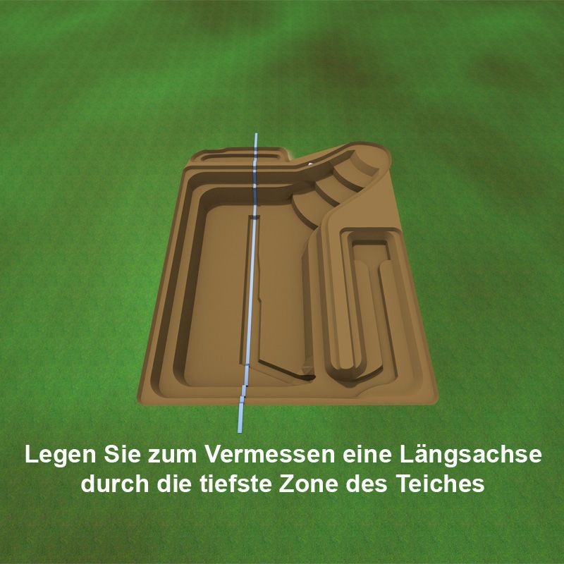 Artikelbild 3 des Artikels “Teichfolie, NaturaGart Premium Grün, 1,0 mm, asymmetrisches Sondermaß “