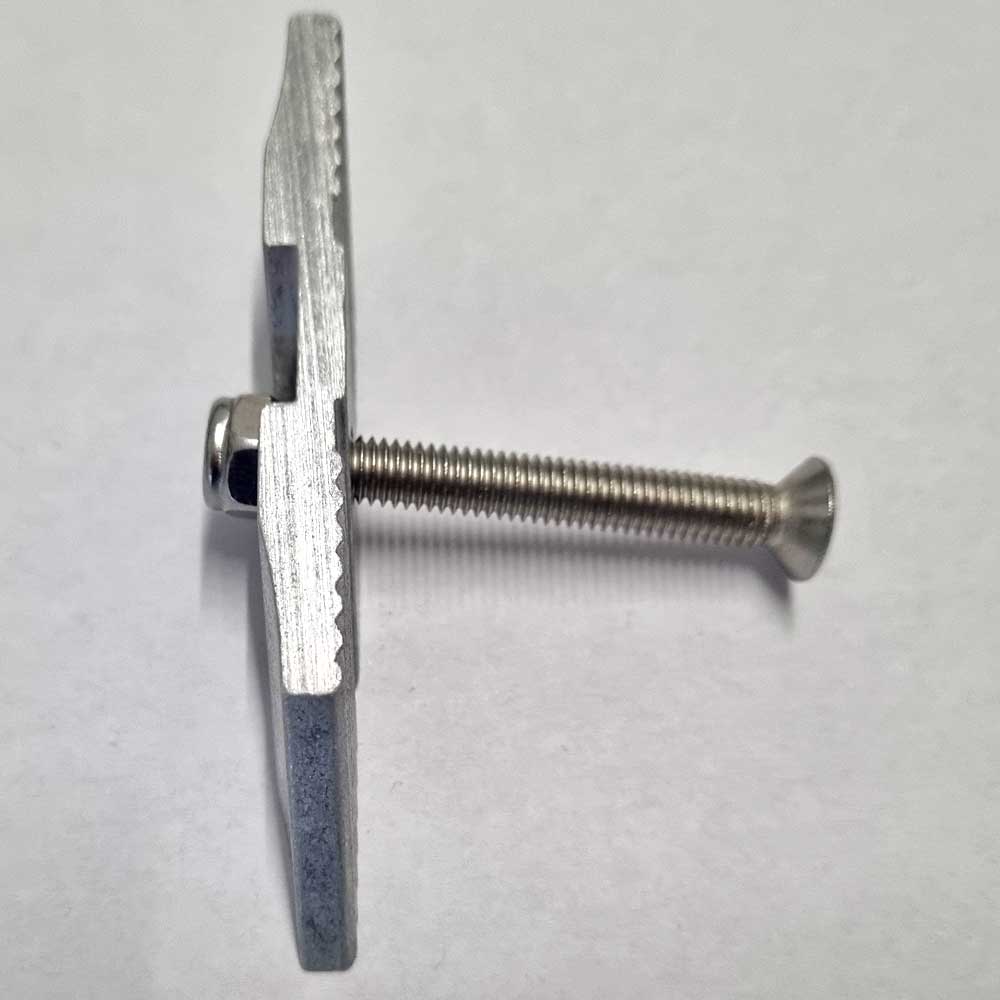 Artikelbild 3 des Artikels “Klemmstück schräg mit Schraube 50 mm und Mutter für Bretter 16 bis 35 mm 10 Stück“