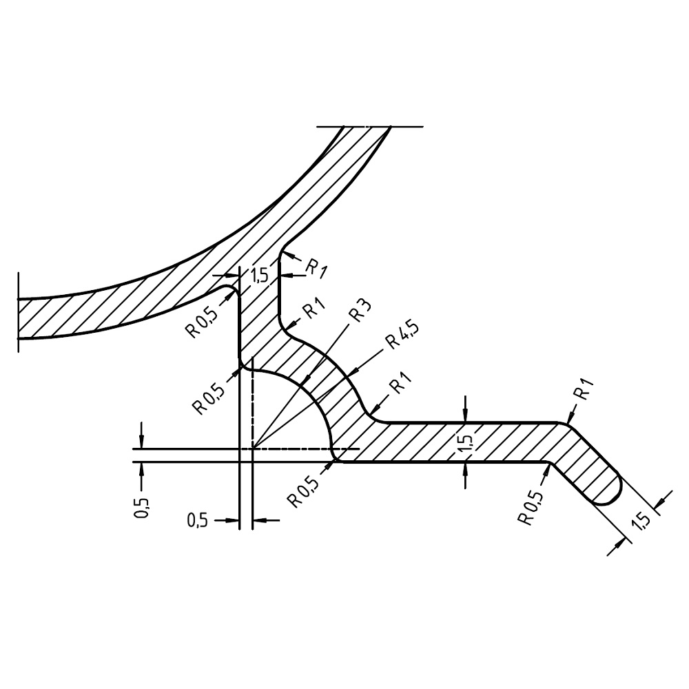 Artikelbild 3 des Artikels “Aluprofil 5x5 Innenverbinder / Innenstütze “