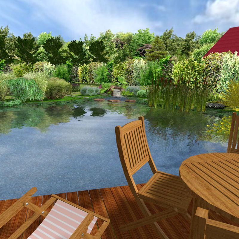 Artikelbild 3 des Artikels “Schwimmteich 200 m³, sicherste Bauweise mit Teichfolie Standard+, 1,0mm, schwarz“