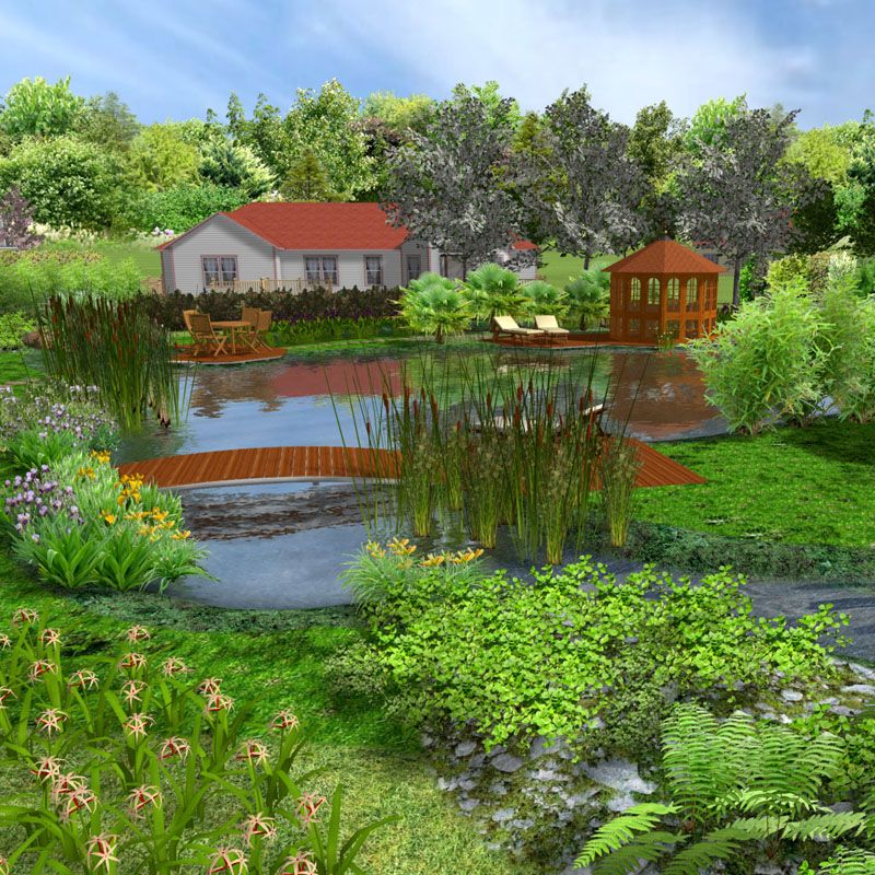 Artikelbild 3 des Artikels “Schwimmteich 400 m³, sicherste Bauweise mit Teichfolie Premium Grün, 1,0mm“