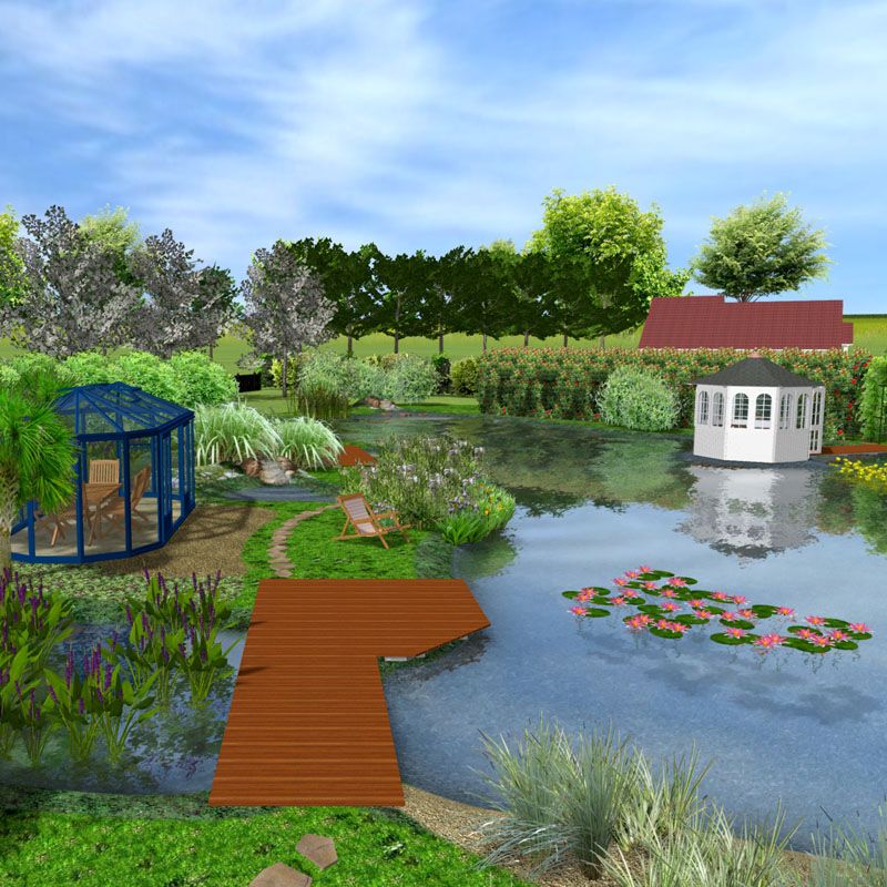 Artikelbild 3 des Artikels “Schwimmteich 600 m³, sicherste Bauweise mit Teichfolie Premium Grün, 1,0mm“