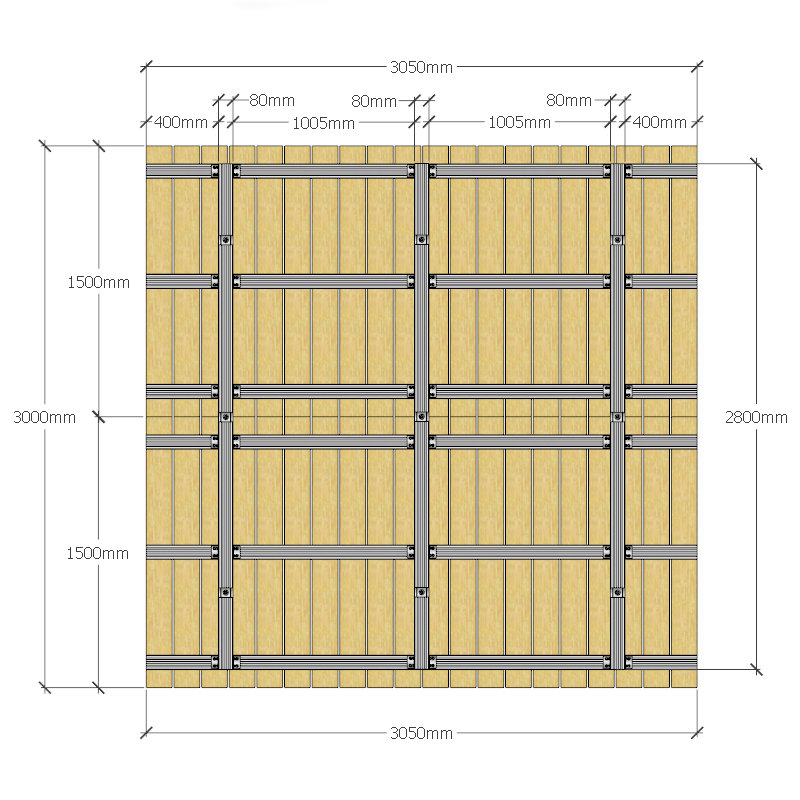 Artikelbild 4 des Artikels “Steg 300 cm x 305 cm “