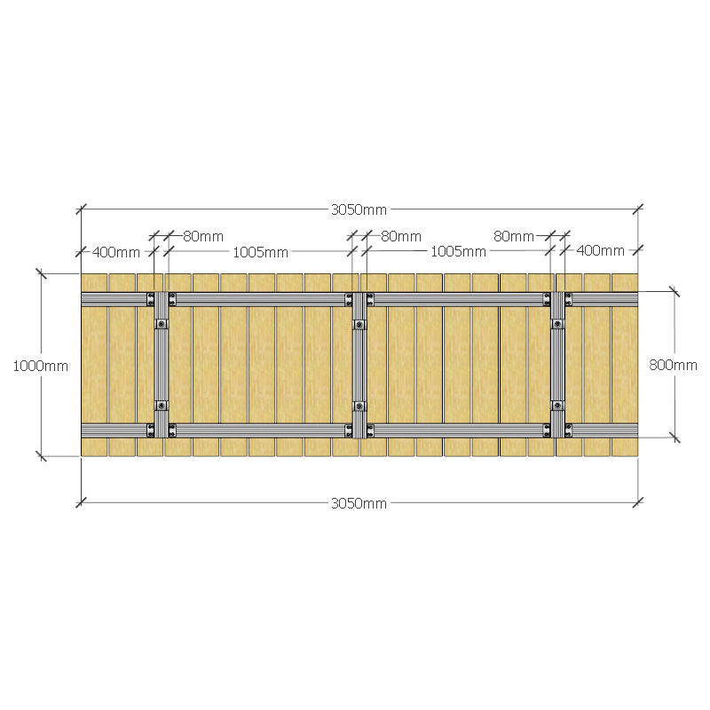 Artikelbild 4 des Artikels “Steg 100 cm x 305 cm “