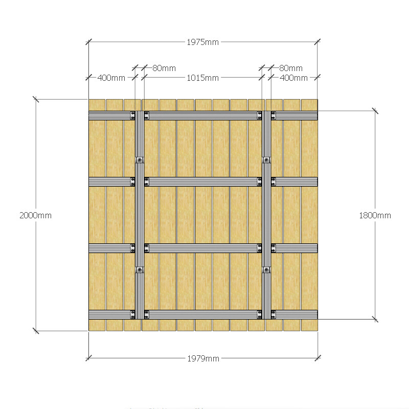 Artikelbild 4 des Artikels “Steg 200 cm x 198 cm “