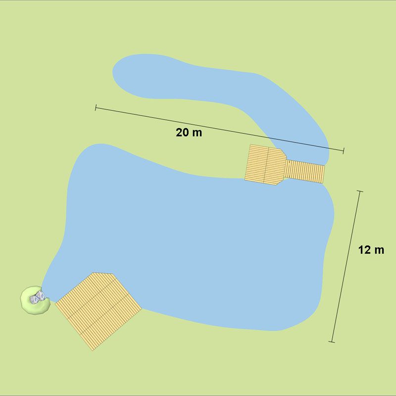 Artikelbild 4 des Artikels “Schwimmteich 300 m³, preiswerte Bauweise “