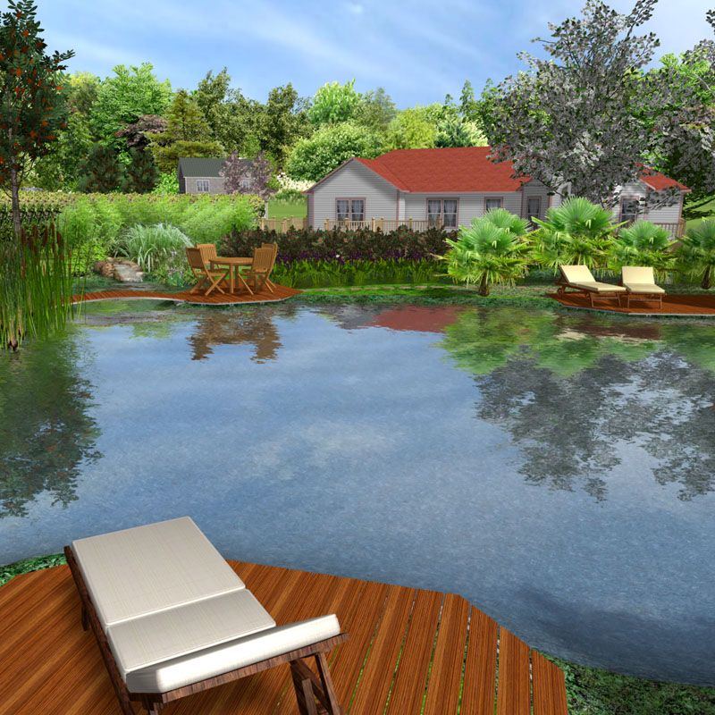 Artikelbild 4 des Artikels “Schwimmteich 400 m³, sicherste Bauweise mit Teichfolie Premium Grün, 1,0mm“