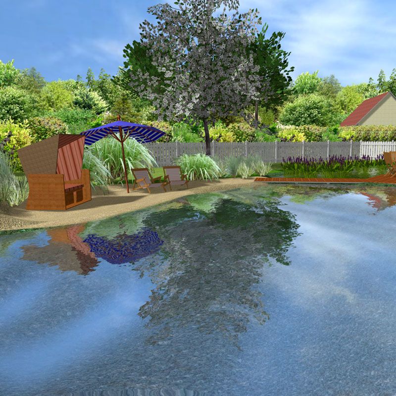 Artikelbild 4 des Artikels “Schwimmteich 500 m³, bessere Bauweise “
