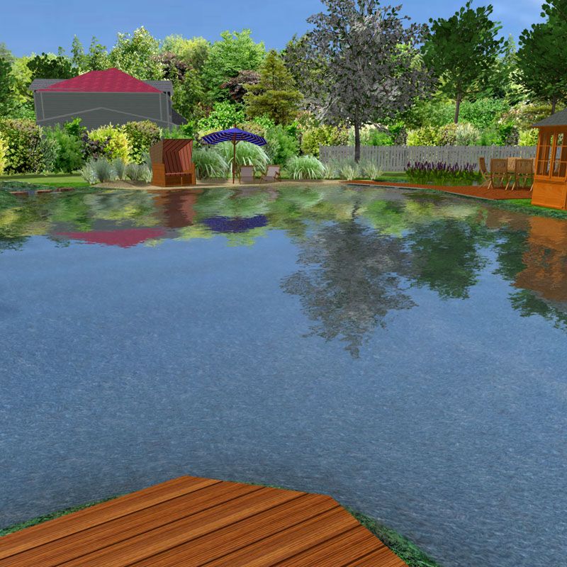 Artikelbild 4 des Artikels “Schwimmteich 500 m³, sicherste Bauweise “