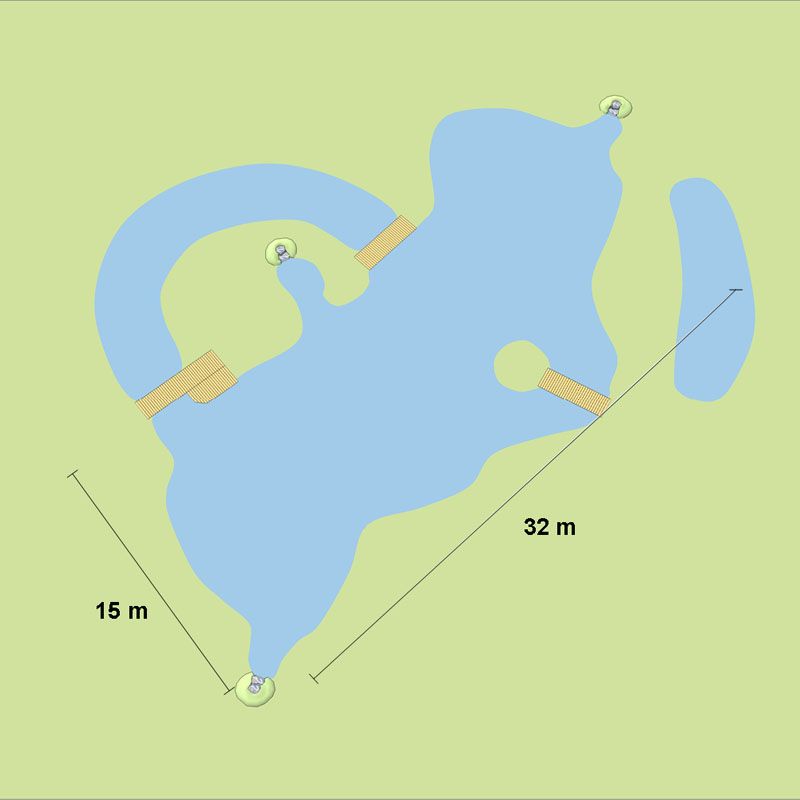 Artikelbild 4 des Artikels “Schwimmteich 600 m³, bessere Bauweise “