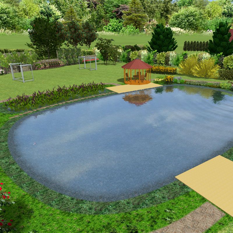 Artikelbild 4 des Artikels “Maxi-Fischteich, sicherste Bauweise “