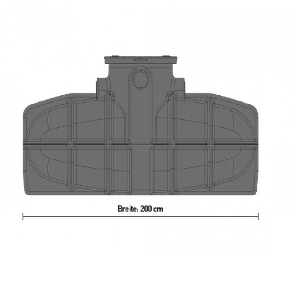 Artikelbild 5 des Artikels “Zisterne Flachtank, 2.500 Liter “