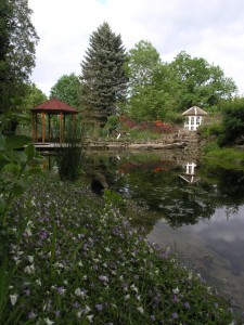 Gartenteich im NaturaGart Park Ibbenbüren