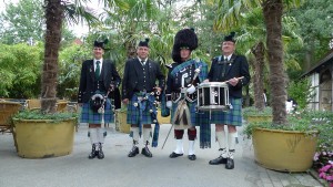 Die „Ems Highlander“ spielen am 6. August bei NaturaGart in Ibbenbüren
