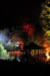 Gartenbeleuchtung im NaturaGart Park