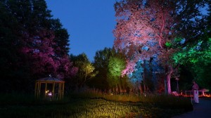 Gartenbeleuchtung im NaturaGart Park