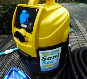 SaniSee 1: Der neue Schlammsauger im Programm von NaturaGart.